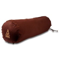 Joga bolster PRÁNA so snímateľnou návliečkou - hnedý