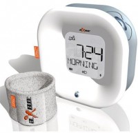 Inteligentný budík aXbo Single - jeden náramok (biela / čierna)