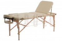 Drevený masážny stôl Fabulo UNO Plus Set (186x71cm, 4 farby)