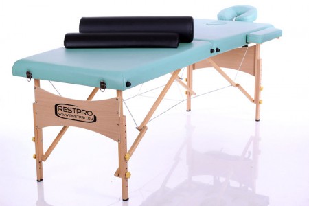 Skladacie masážne lehátko RestPro® Classic-2 - modrozelené
